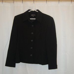JONES NEW YORK Collection Black 6 Button Jacket Size 12
